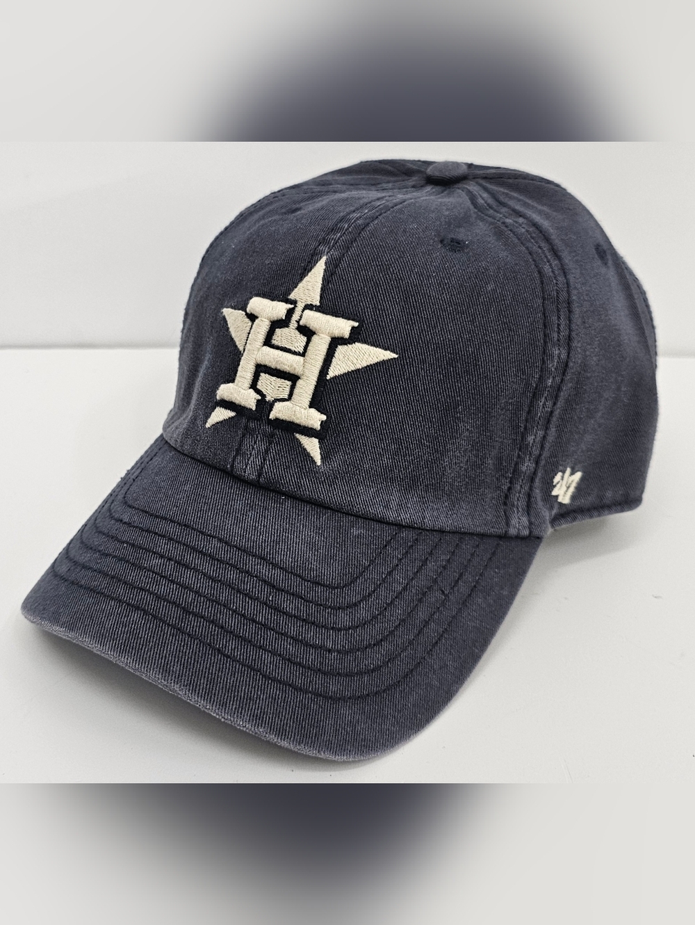 Houston Astros '47 Clean Up Adjustable Hat, "Vintage Navy" Ballpark Edition Cap